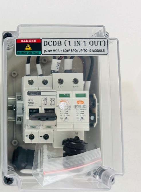 Residential Solar DCDB 6 kW to 10 kW (L&T + Elmex)