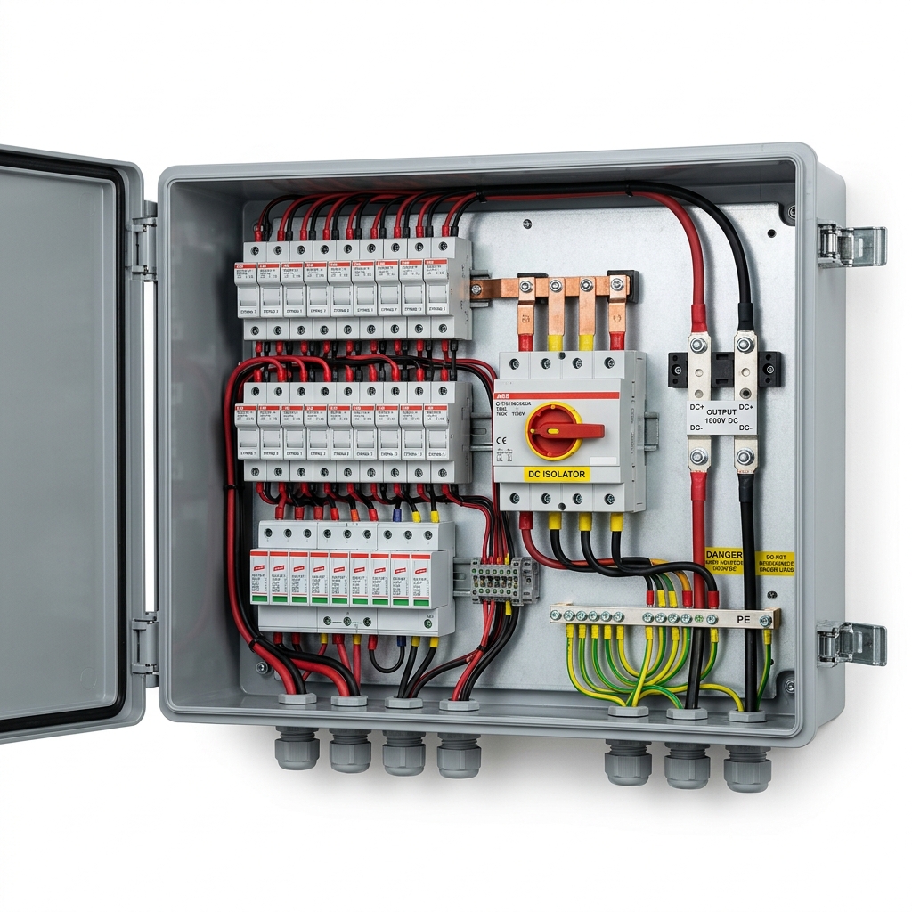 Commercial Solar DCDB Above 10+ kW (Multi-String)